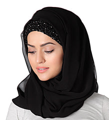 Embroidered Hijab Band